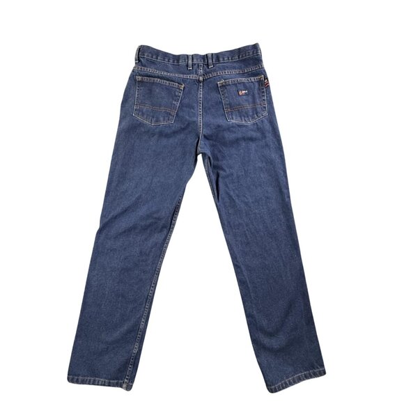 Lapco FR Flame Resistant Jeans Mens 36x34 Blue Denim Work Pants CAT 2 ATPV 13 - Picture 2 of 16